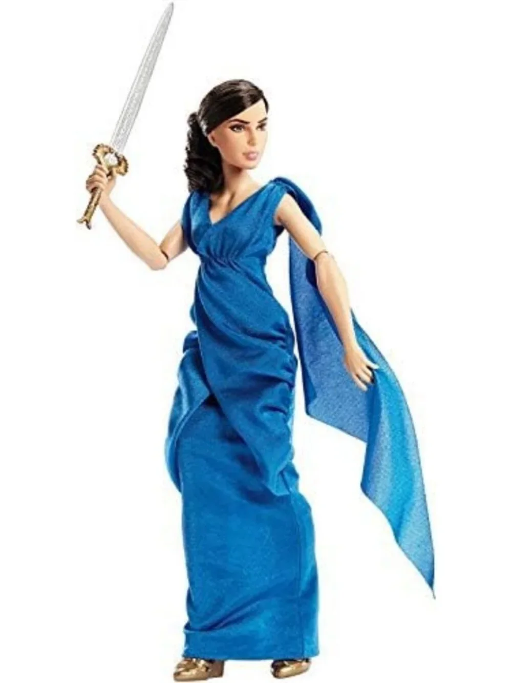 Superhero Doll with Hidden Sword - Wonder Woman Inspired Action Figure